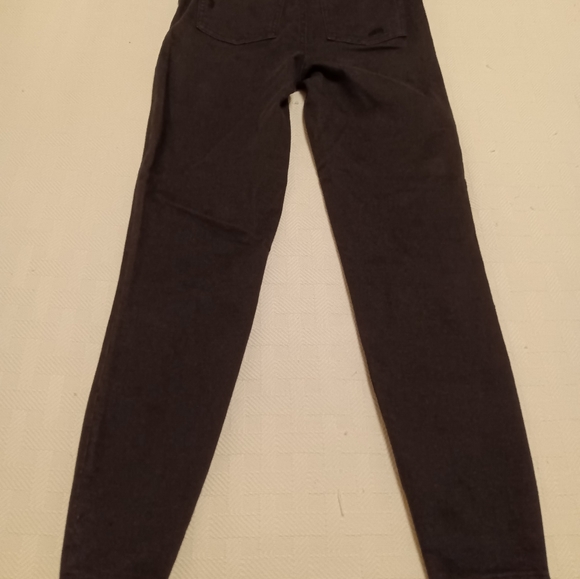 Spanx Vintage Black Distressed Ankle Jean Leggings Size S - Picture 4 of 11